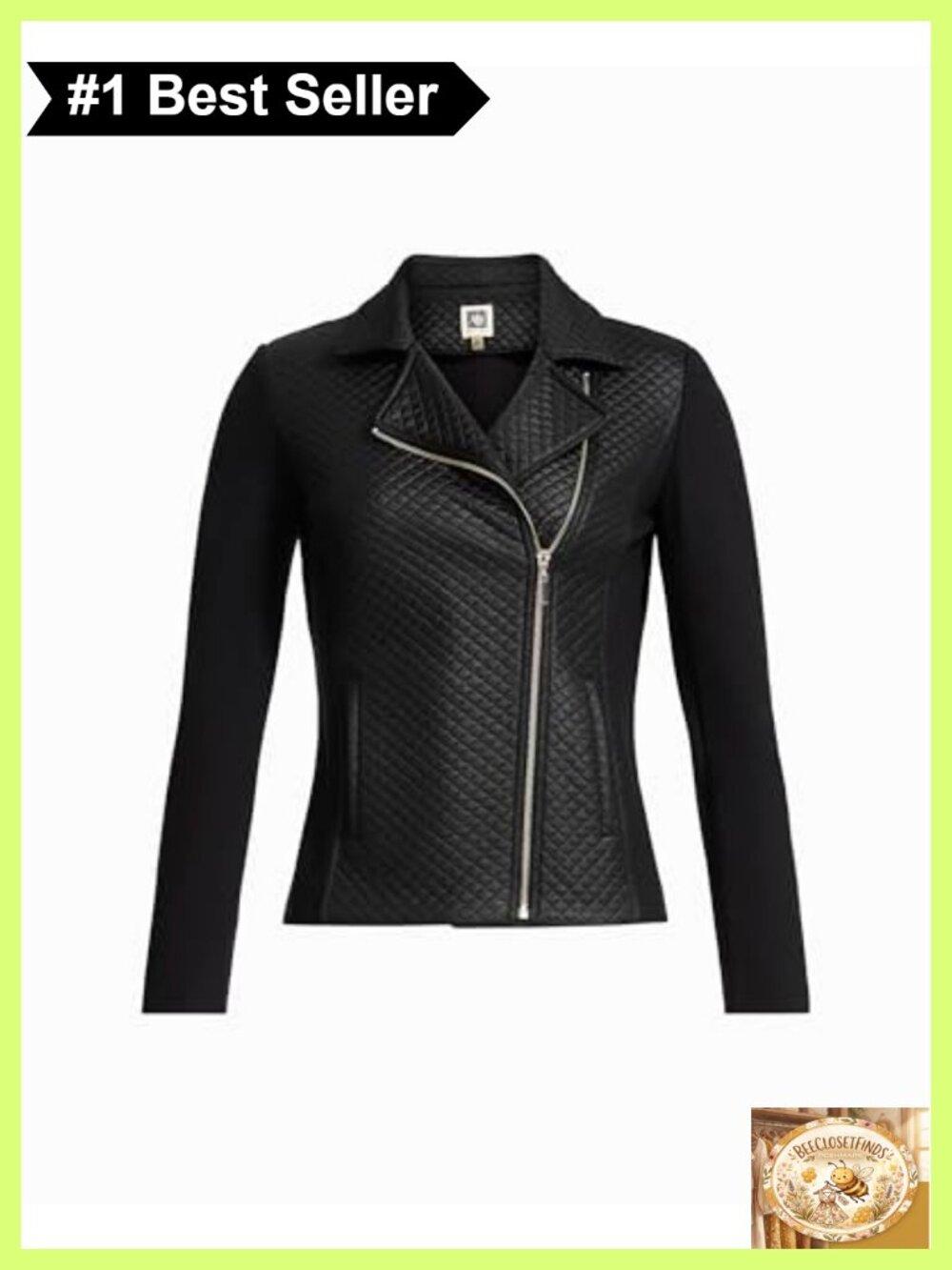 Stretch Textured Asymmetrical Moto Blazer